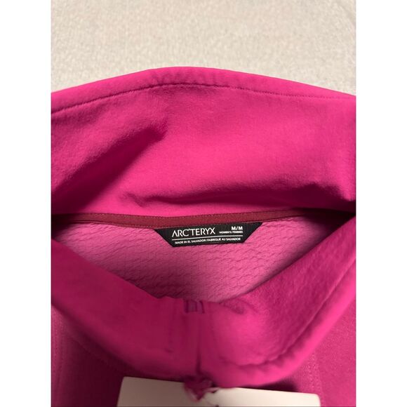 Arc’teryx Size Medium Oversized System A Women Lera Half Zip Sweatshirt Violet. - Picture 6 of 8